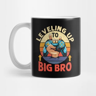 Leveling Up to Big Bro Video Gamer Promoted to Big Brother Boy Mug